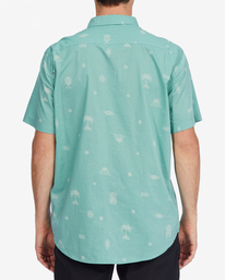 2 Sundays Mini Short Sleeve Shirt Green ABYWT00203 Billabong