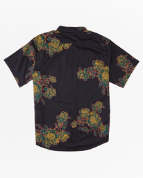 5 Sundays Floral Short Sleeve Shirt Black ABYWT00204 Billabong