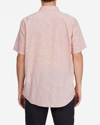 4 Sundays Floral Short Sleeve Shirt Pink ABYWT00204 Billabong