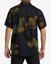 2 Sundays Floral Short Sleeve Shirt Black ABYWT00204 Billabong