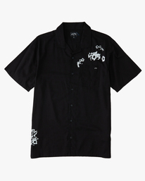 5 Sundays Vacay Short Sleeve Shirt Black ABYWT00205 Billabong