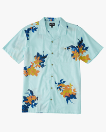 5 Sundays Vacay Short Sleeve Shirt Green ABYWT00205 Billabong