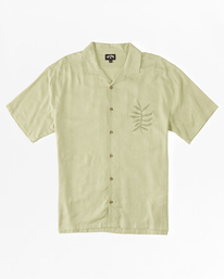 4 Sundays Vacay Short Sleeve Shirt Green ABYWT00205 Billabong