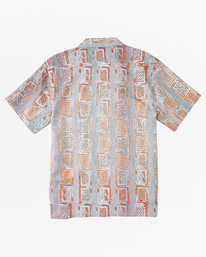 5 Sundays Vacay Short Sleeve Shirt Red ABYWT00205 Billabong