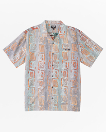 4 Sundays Vacay Short Sleeve Shirt Red ABYWT00205 Billabong