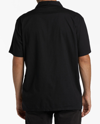 3 Sundays Vacay Short Sleeve Shirt Black ABYWT00205 Billabong