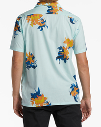 3 Sundays Vacay Short Sleeve Shirt Green ABYWT00205 Billabong