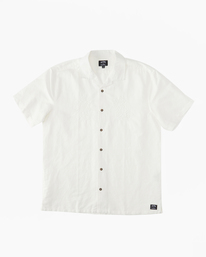 4 Keith Haring Flower Dance Hemp Short Sleeve Shirt White ABYWT00215 Billabong