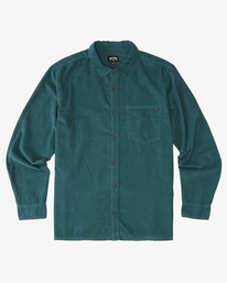 4 Bowie Long Sleeve Corduroy Shirt Yellow ABYWT00217 Billabong