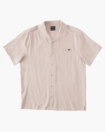 4 Hemp Vacay Short Sleeve Shirt Beige ABYWT00218 Billabong