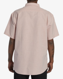 2 All Day Short Sleeve Shirt Pink ABYWT00223 Billabong