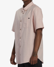 1 All Day Short Sleeve Shirt Pink ABYWT00223 Billabong