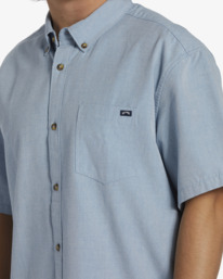 3 All Day Short Sleeve Shirt Blue ABYWT00223 Billabong