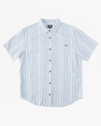 4 Daily Hemp Short Sleeve Shirt Blue ABYWT00225 Billabong