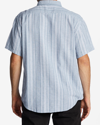 2 Daily Hemp Short Sleeve Shirt Blue ABYWT00225 Billabong