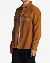 1 Bong Days Long Sleeve Shirt Brown ABYWT00227 Billabong