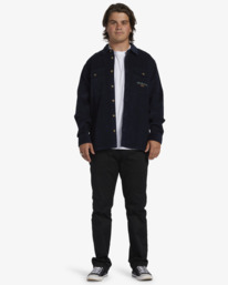 1 Bong Days - Camicia a Maniche Lunghe da Uomo Blue ABYWT00227 Billabong