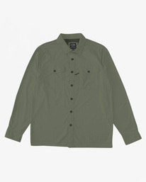5 Surftrek Tech Long Sleeve Shirt Green ABYWT00228 Billabong