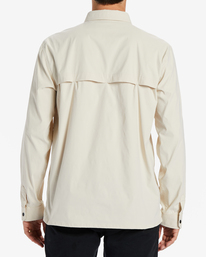 2 Surftrek Tech Long Sleeve Shirt Beige ABYWT00228 Billabong