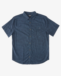 4 Sundays Mini Short Sleeve Shirt Blue ABYWT00232 Billabong