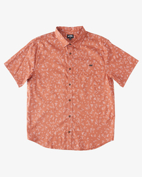 4 Sundays Mini Short Sleeve Shirt Red ABYWT00232 Billabong