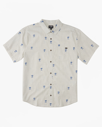 3 Sundays Mini Short Sleeve Shirt Beige ABYWT00232 Billabong