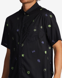 4 Sundays Mini Short Sleeve Shirt Black ABYWT00232 Billabong