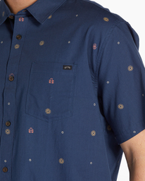 3 Sundays Mini Shirt Blue ABYWT00232 Billabong