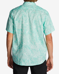 2 Sundays Mini Short Sleeve Shirt Blue ABYWT00232 Billabong