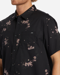 3 Sundays Mini Short Sleeve Shirt Black ABYWT00232 Billabong