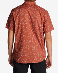 2 Sundays Mini Short Sleeve Shirt Red ABYWT00232 Billabong