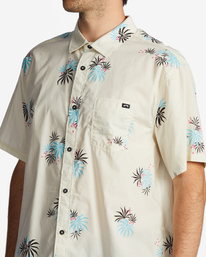 3 Sundays Mini Short Sleeve Shirt White ABYWT00232 Billabong