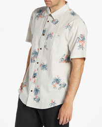 1 Sundays Mini Short Sleeve Shirt Beige ABYWT00232 Billabong