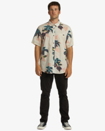 1 Sundays - Short Sleeve Shirt for Men Brown ABYWT00234 Billabong