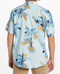 2 Sundays Short Sleeve Shirt Blue ABYWT00234 Billabong