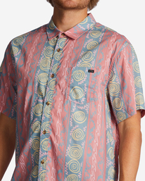 3 Sundays Short Sleeve Shirt Red ABYWT00234 Billabong