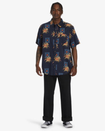 1 Sundays - Short Sleeve Shirt for Men Blue ABYWT00234 Billabong