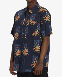 3 Sundays - Short Sleeve Shirt for Men Blue ABYWT00234 Billabong