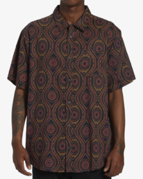 0 Sundays - Short Sleeve Shirt for Men Brown ABYWT00234 Billabong