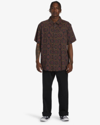 1 Sundays - Short Sleeve Shirt for Men Brown ABYWT00234 Billabong