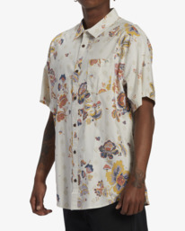 3 Sundays - Short Sleeve Shirt for Men Brown ABYWT00234 Billabong