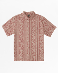 4 Sundays Jacquard Shirt Purple ABYWT00235 Billabong