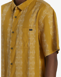 5 Sundays Jacquard - Chemise manches courtes pour Homme Jaune ABYWT00235 Billabong