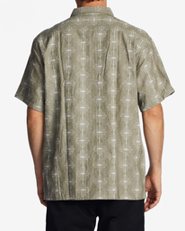 3 Sundays Jacquard - Short Sleeve Shirt for Men Beige ABYWT00235 Billabong