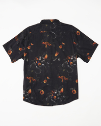 5 Kamea Sundays Short Sleeve Shirt Black ABYWT00236 Billabong