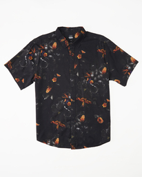 4 Kamea Sundays Short Sleeve Shirt Black ABYWT00236 Billabong