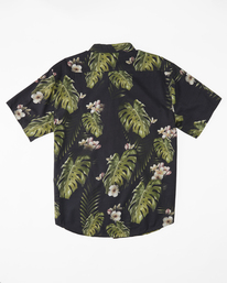 5 Kamea Sundays Short Sleeve Shirt Green ABYWT00236 Billabong