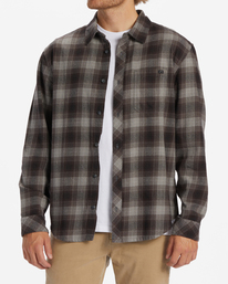 Coastline Flannel - Logn Sleeve Shirt for Men  ABYWT00247