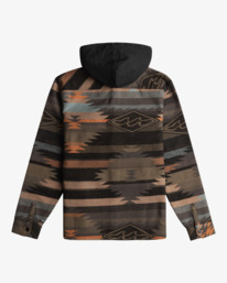 1 Furnace Bonded - Technical Fleece Overshirt for Men Black ABYWT00253 Billabong
