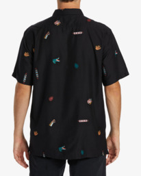 2 Erica Zeledón - Embroidered Shirt for Men Black ABYWT00256 Billabong